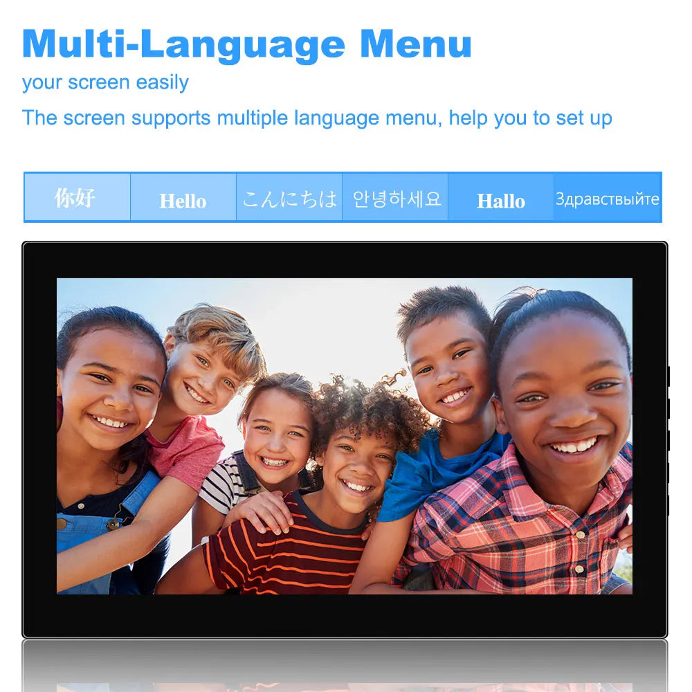 8/7” Touchscreen Portable Monitor – 1024x600 60Hz HDMI for PC & Laptop