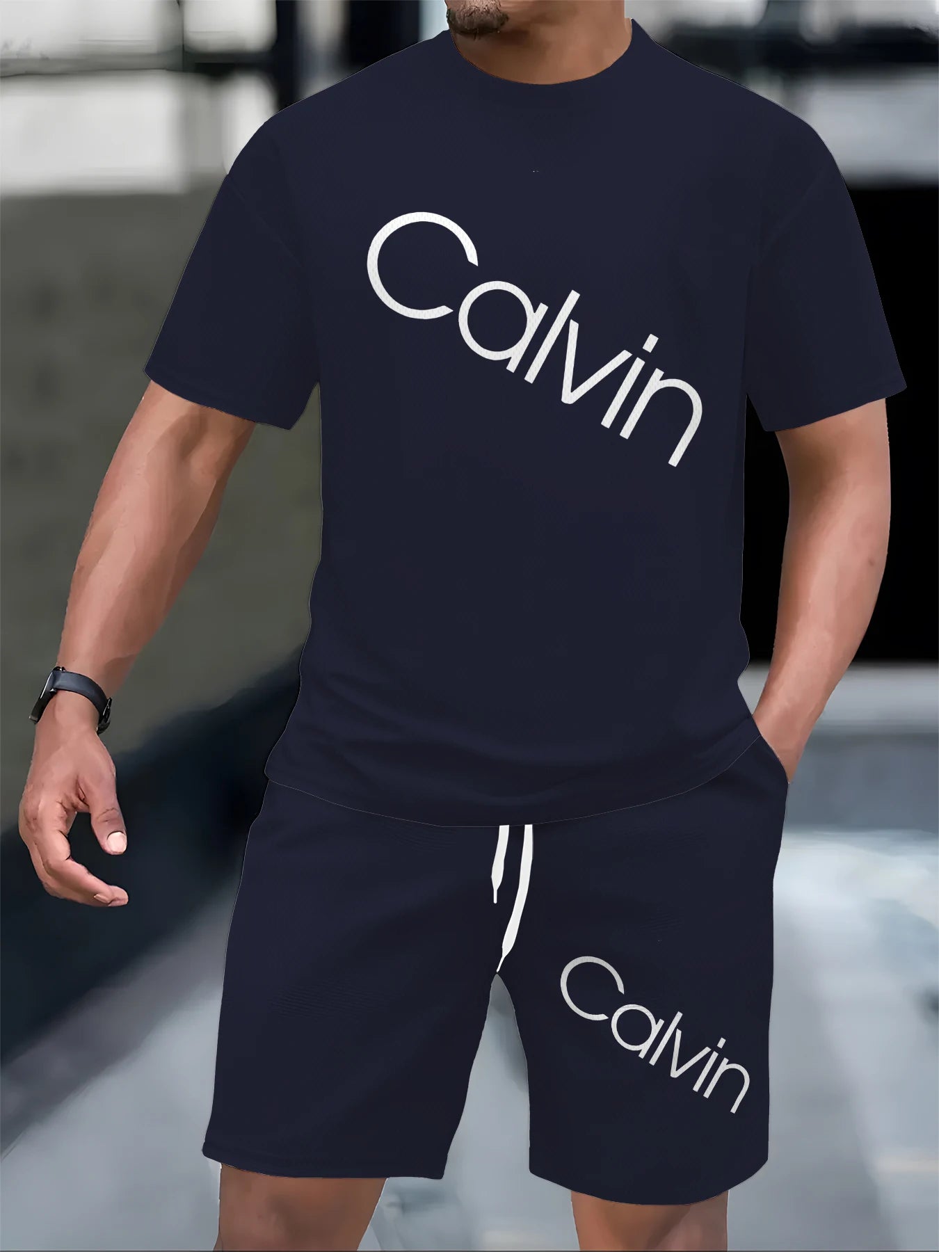 2025 Men’s Summer New T-Shirt & Shorts Set