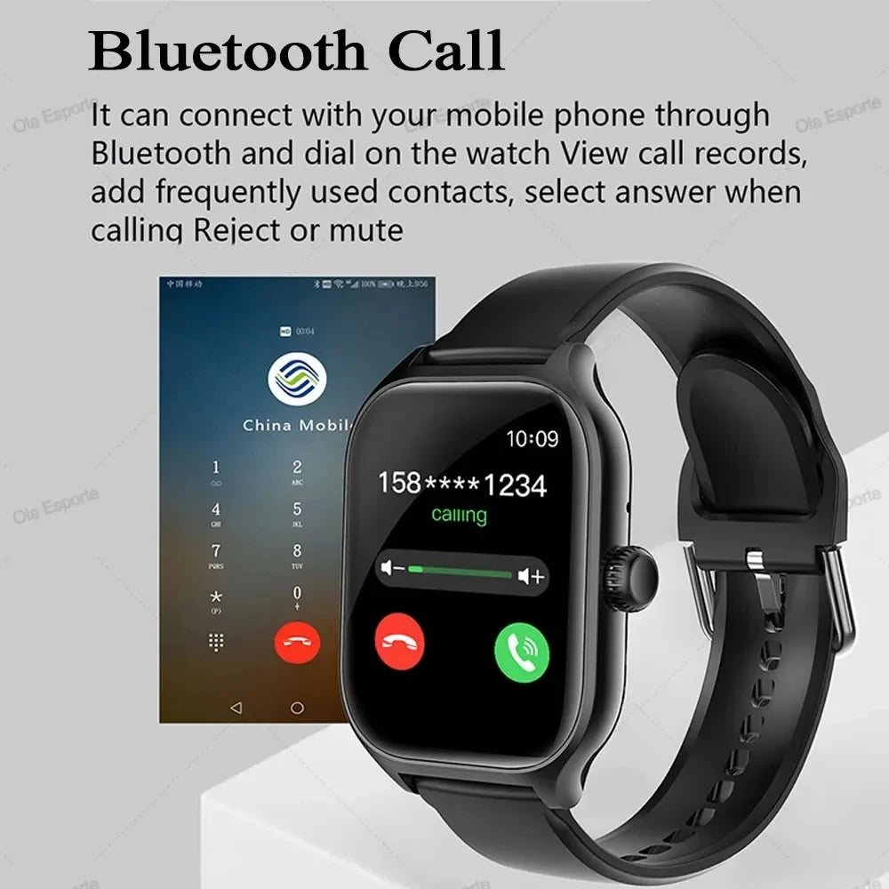 New 1.83” Smartwatch for Xiaomi – Bluetooth Call & Sports Mode
