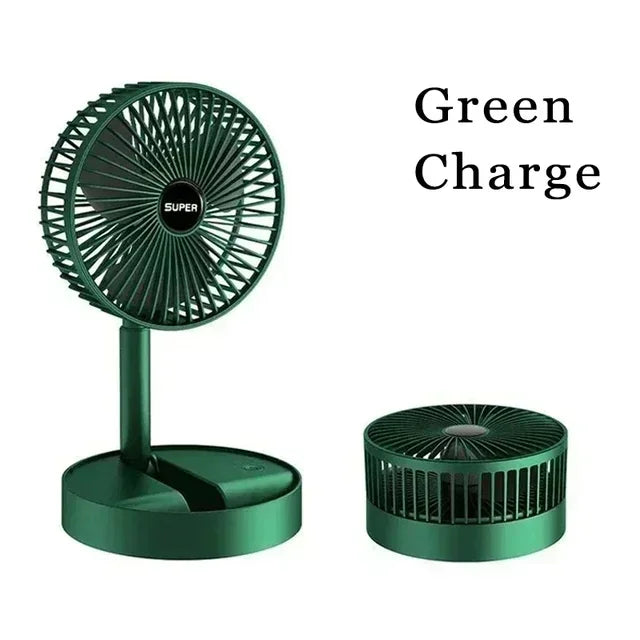 Mini Desktop Foldable USB Fan – Portable Low-Noise Electric Fan