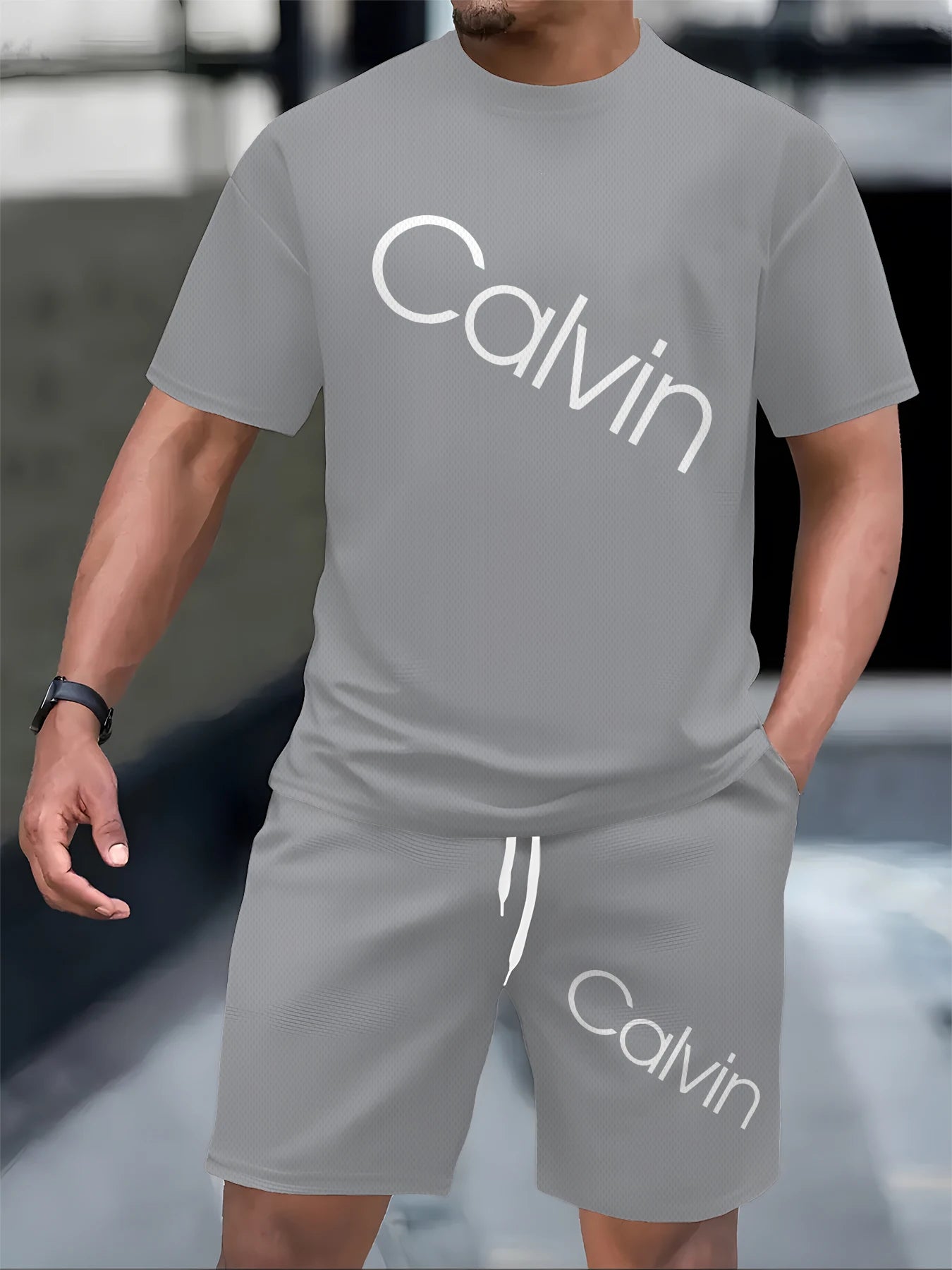 2025 Men’s Summer New T-Shirt & Shorts Set