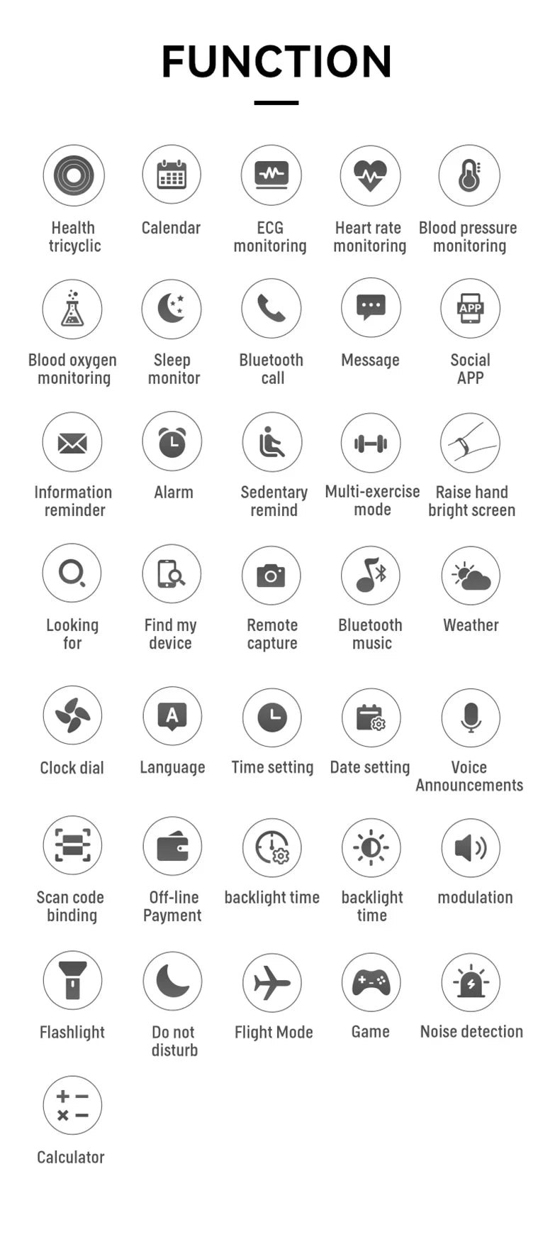 LAXASFIT Bluetooth Smartwatch 1.32” – Sporty Health Tracker for Men & Women