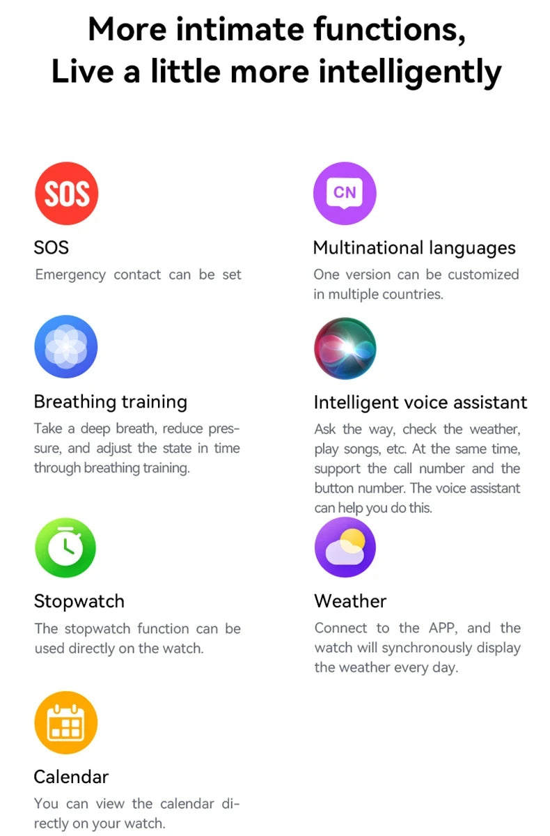 LAXASFIT Bluetooth Smartwatch 1.32” – Sporty Health Tracker for Men & Women