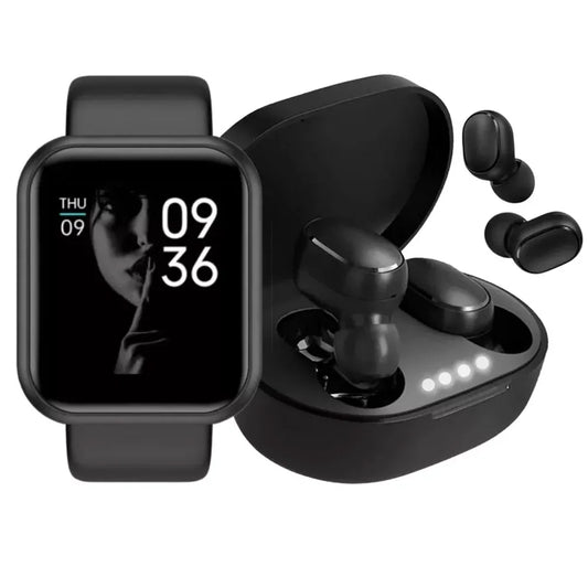 D20 Smartwatch for Men & Women – Fitness Tracker Heart Rate Monitor