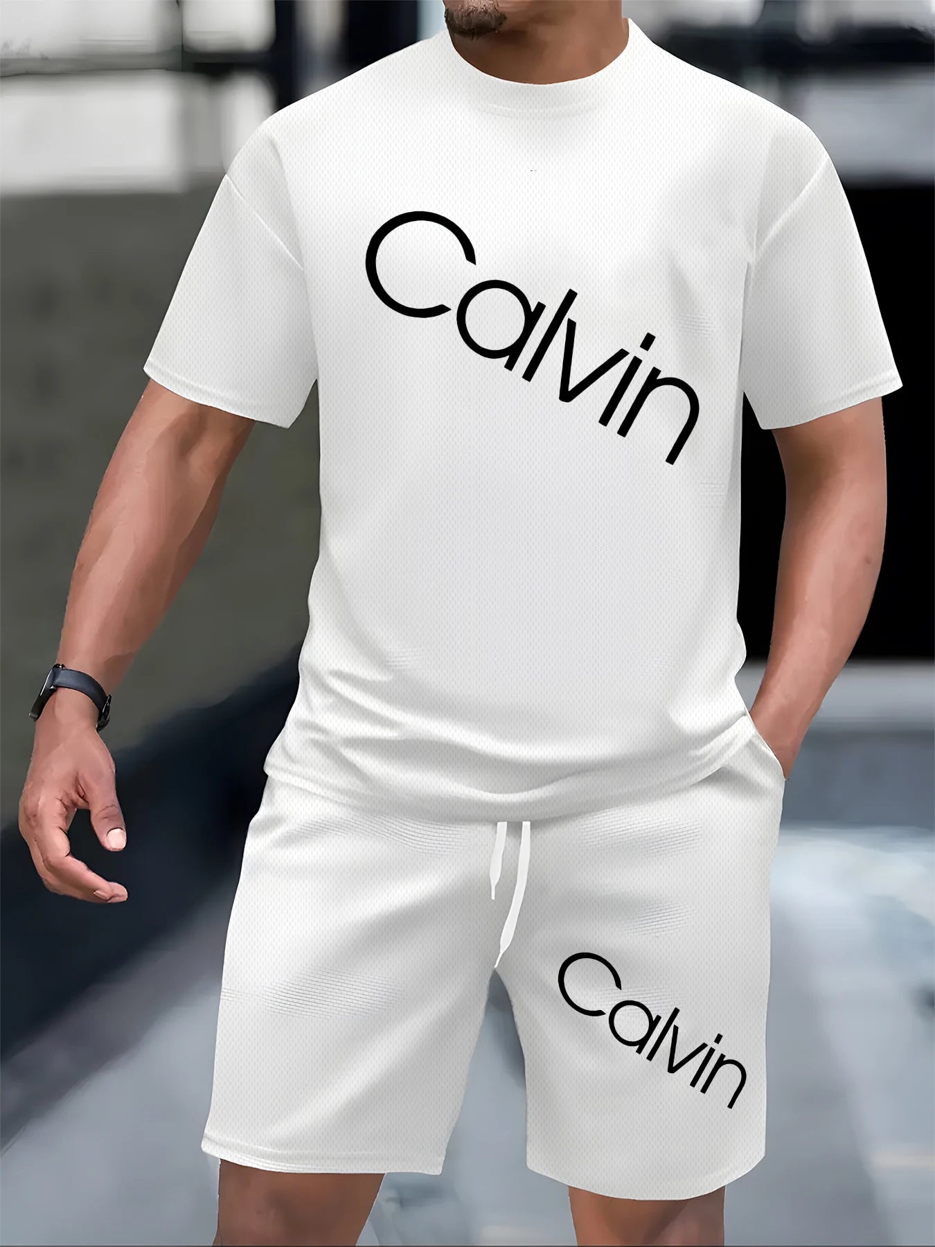 2025 Men’s Summer New T-Shirt & Shorts Set