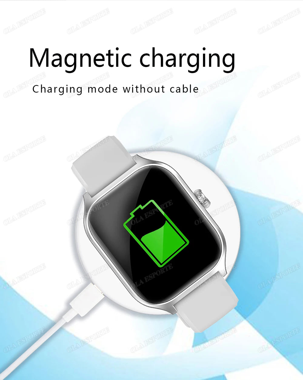 New 1.83” Smartwatch for Xiaomi – Bluetooth Call & Sports Mode