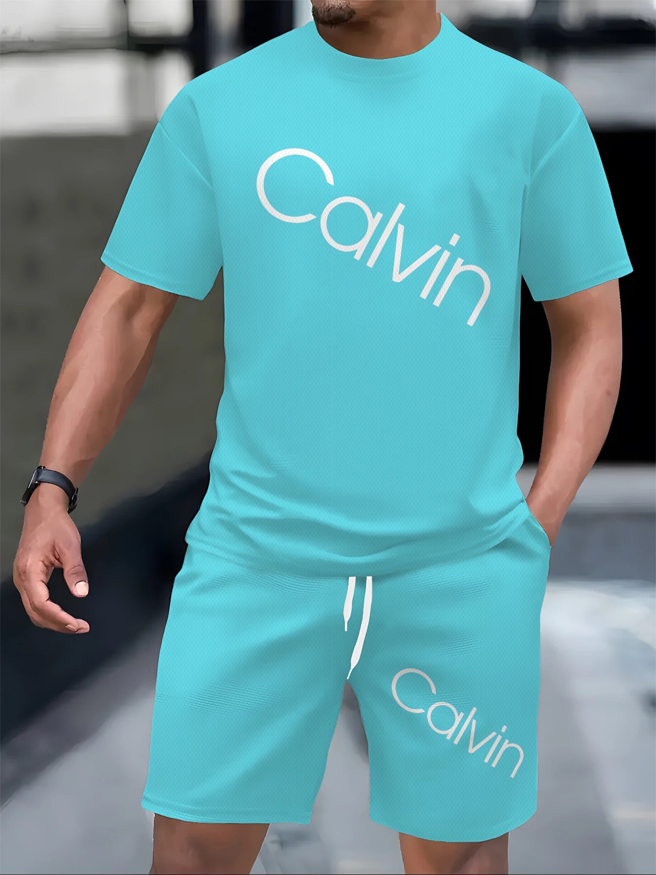 2025 Men’s Summer New T-Shirt & Shorts Set